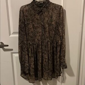 Lane Bryant Leopard Print Dress